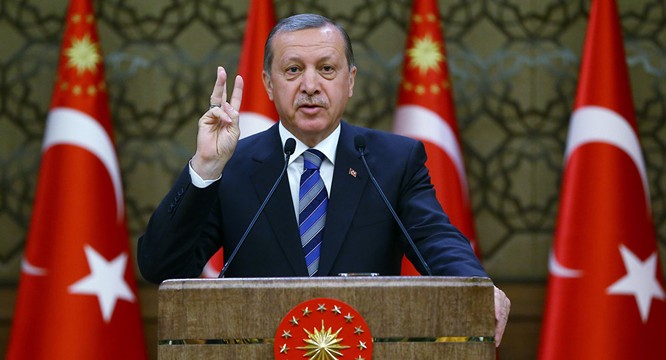 Tổng thống Thổ Nhĩ Kỳ Erdogan.