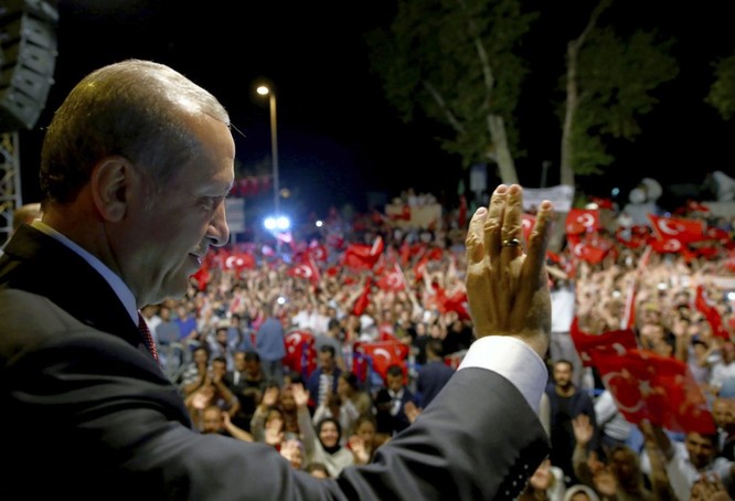 Tổng thống Thổ Nhĩ Kỳ Erdogan.