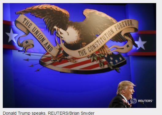Ông Donald Trump đang nói về các điểm yếu của đối thủ