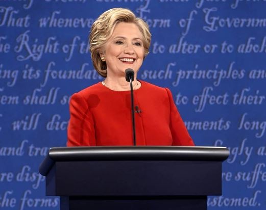 Bà Hillary Clinton.