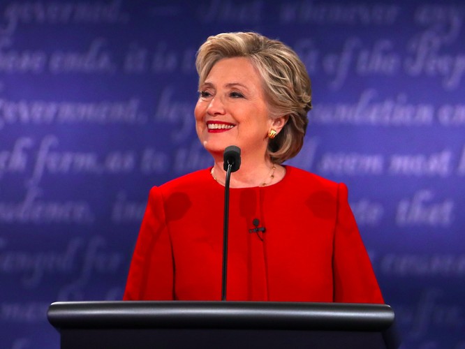Đội của bà Hillary Clinton tố ông Trump nói dối 58 lần trong 90 phút ảnh 5