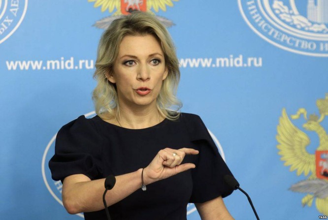 Người phát ngôn chính thức Bộ Ngoại giao Nga Maria Zakharova