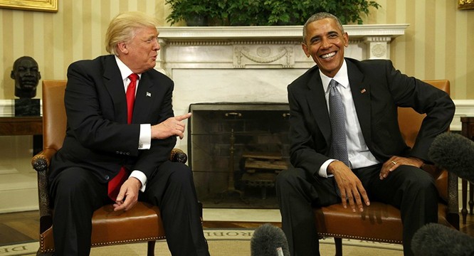 Barack Obama và Donald Trump không giải quyết được một số bất đồng ảnh 1