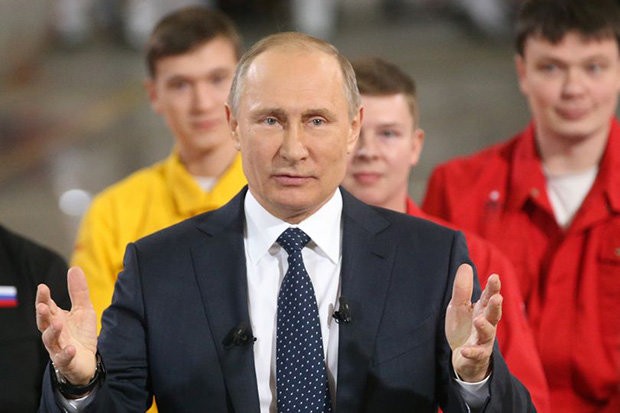 Tổng thống Nga Putin.