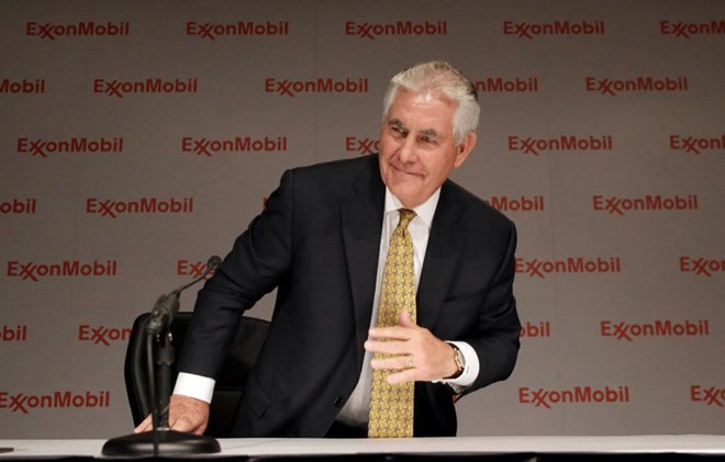 Ông Rex W. Tillerson đã được lựa chọn vào ghế Ngoại trưởng trong nội các của ông Trump. (Nguồn: NY Times).