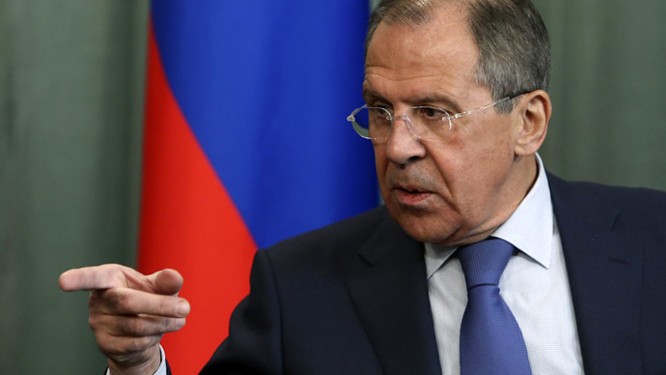 Bộ trưởng Ngoại giao Nga Lavrov.