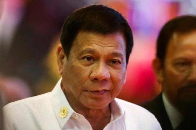 Tổng thống Rodrigo Duterte.