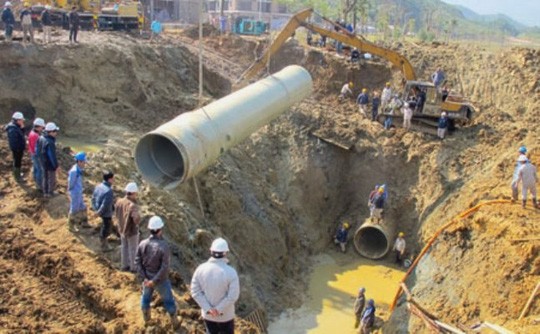 Đề nghị truy tố 9 bị can trong vụ án vỡ ống nước sông Đà ảnh 1