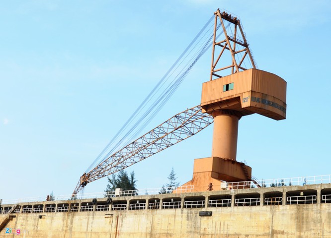 Cận cảnh nhà máy đóng tàu vật lộn giữa 'núi nợ nần' hình ảnh 2 Can canh nha may dong tau vat lon giua 'nui no nan' hinh anh 2