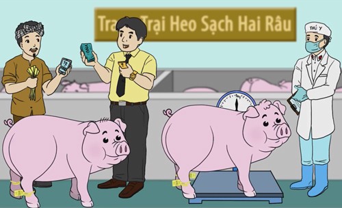 TP HCM: Dùng smartphone tìm cửa hàng bán thịt sạch ảnh 1