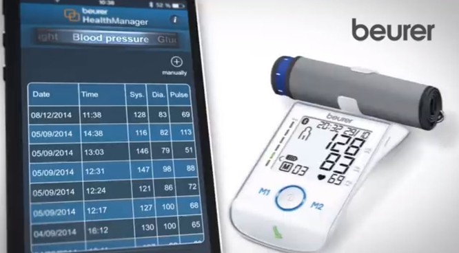 Máy đo huyết áp bắp tay công nghệ cao Beurer BM85 ảnh 3