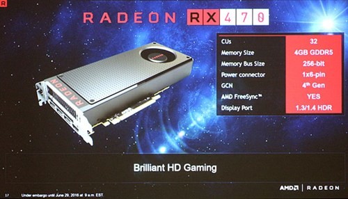 Hé lộ card đồ họa phổ thông AMD RX 470 và RX 460 ảnh 1