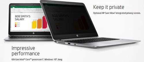 HP ra mắt laptop EliteBook chống nhìn trộm ảnh 1