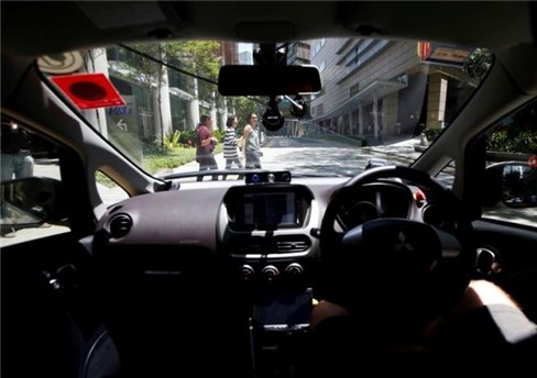 Xe taxi tự hành lăn bánh tại Singapore ảnh 5