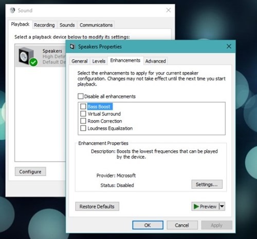 Sửa lỗi âm lượng tăng 'tẹt ga' trên máy tính Windows 10 ảnh 1