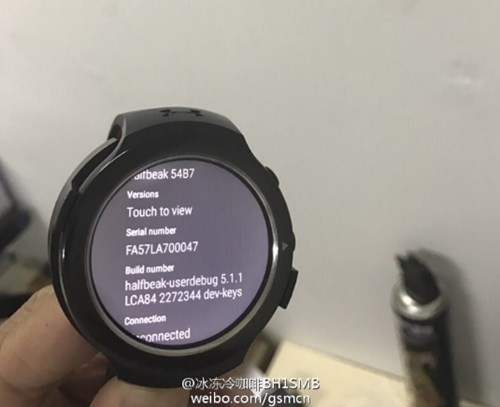 Đồng hồ thông minh HTC lộ diện ảnh 1
