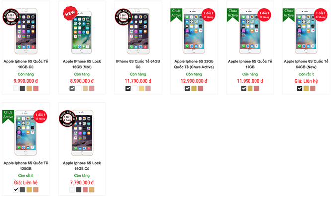 iPhone 6s lock giá rẻ ngập kệ Việt: Mua hay không? ảnh 1