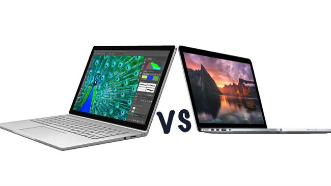 So sánh nhanh Surface Book và MacBook Pro mới nhất ảnh 1