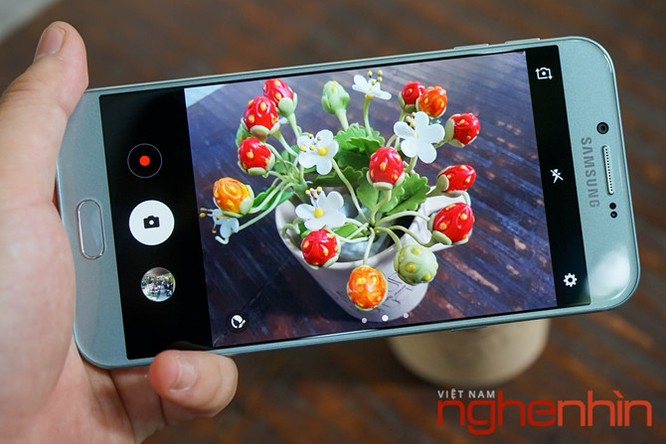 Trên tay Galaxy A8 2016 đầu tiên Việt Nam giá 9 triệu ảnh 16