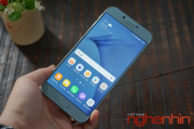 Trên tay Galaxy A8 2016 đầu tiên Việt Nam giá 9 triệu ảnh 11