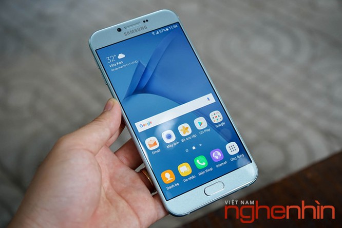 Trên tay Galaxy A8 2016 đầu tiên Việt Nam giá 9 triệu ảnh 1