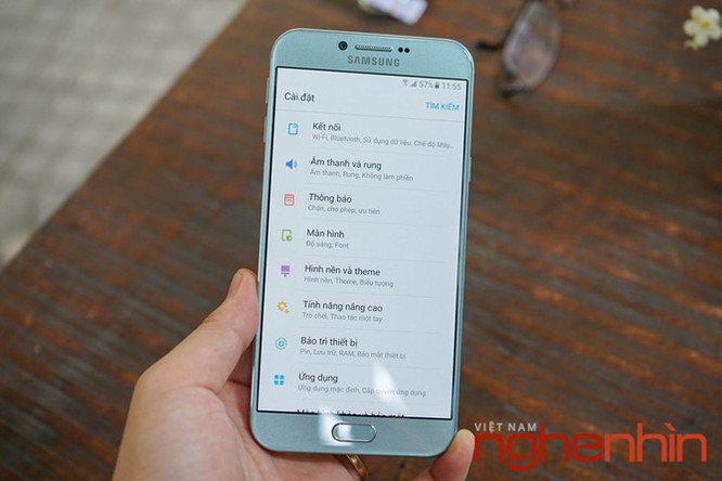 Trên tay Galaxy A8 2016 đầu tiên Việt Nam giá 9 triệu ảnh 19