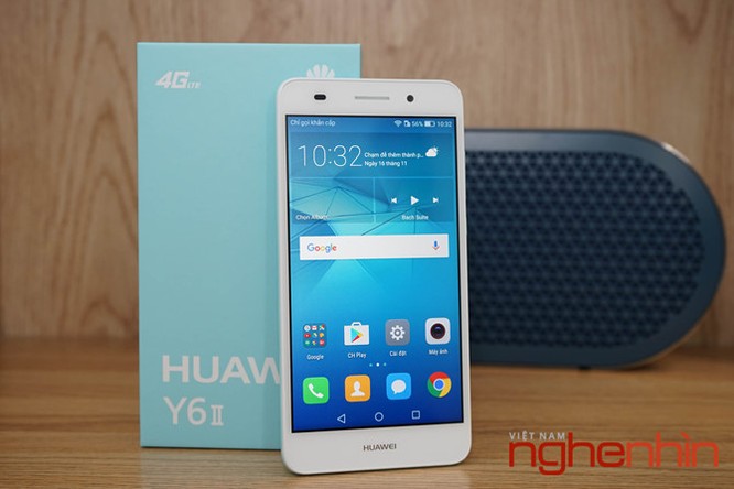 Mở hộp Huawei Y6II xanh ngọc giá 3 triệu vừa lên kệ ảnh 2