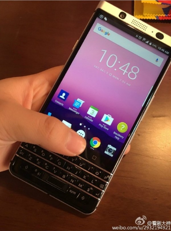 TCL khoe smartphone BlackBerry Mercury sắp ra mắt ảnh 1