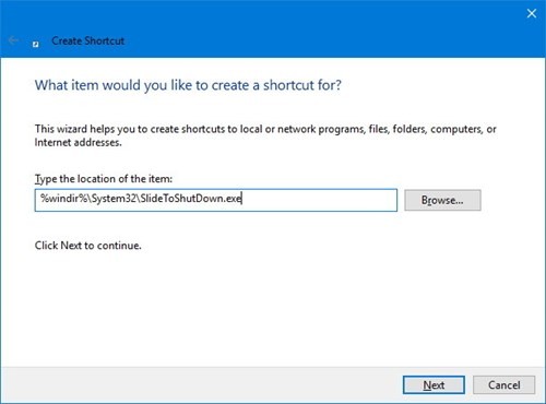 Windows 10: Kích hoạt tính năng Slide to shut down ảnh 1