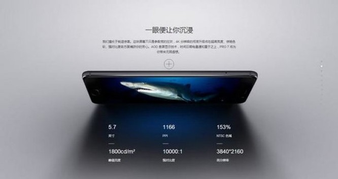 Meizu Pro 7: Smartphone 4K, RAM 8GB, giá 552USD ảnh 1