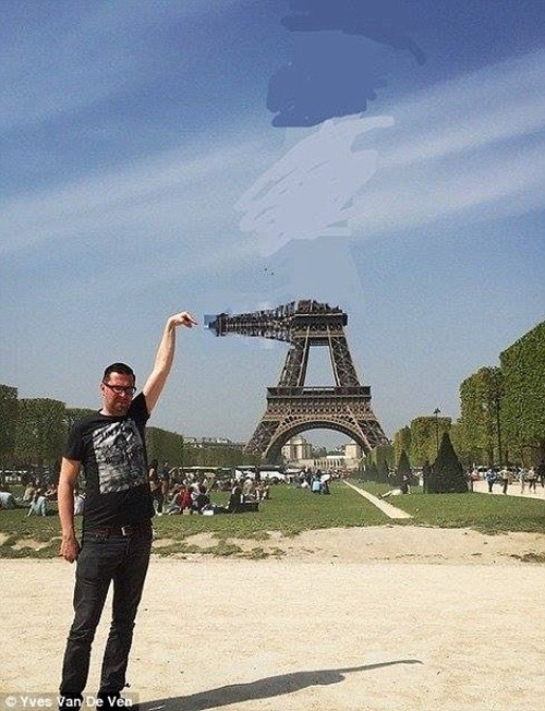  “Chết cười” với ảnh chế cùng tháp Eiffel của cư dân mạng ảnh 10