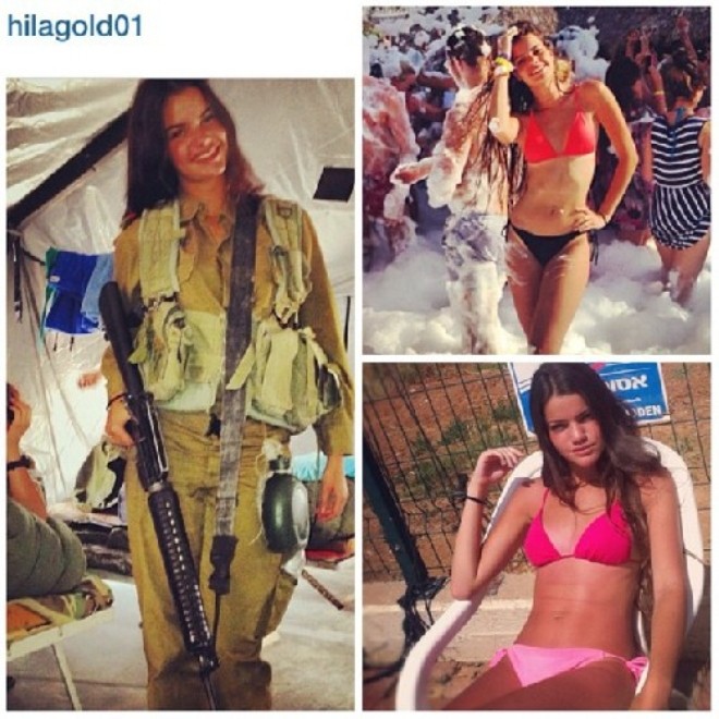 Nóng bỏng những nữ binh Israel xinh đẹp, gợi cảm ảnh 11