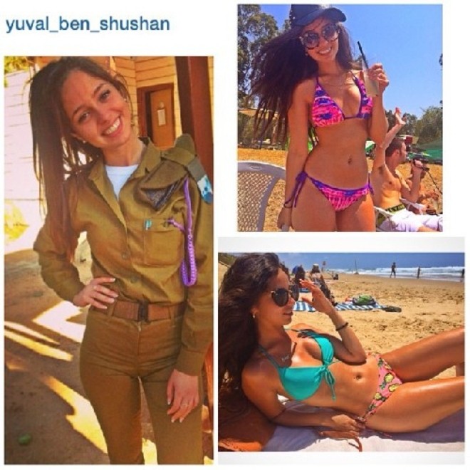 Nóng bỏng những nữ binh Israel xinh đẹp, gợi cảm ảnh 15
