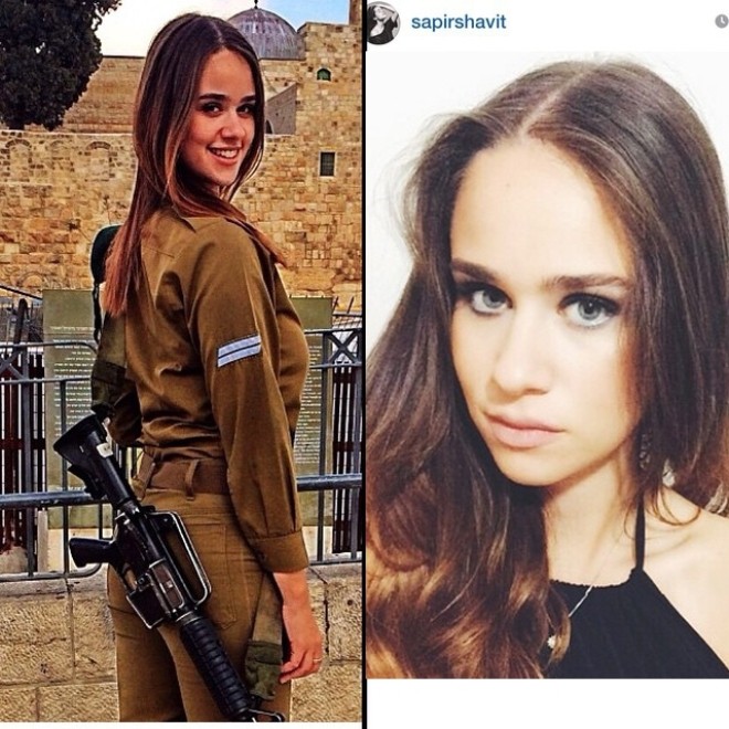 Nóng bỏng những nữ binh Israel xinh đẹp, gợi cảm ảnh 4