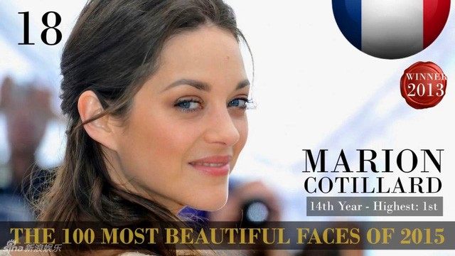 Công bố danh sách 100 gương mặt đẹp nhất thế giới 2015 ảnh 16