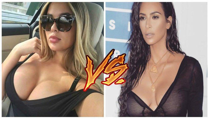 Siêu mẫu Nga nóng bỏng thách thức Kim Kardashian ảnh 11