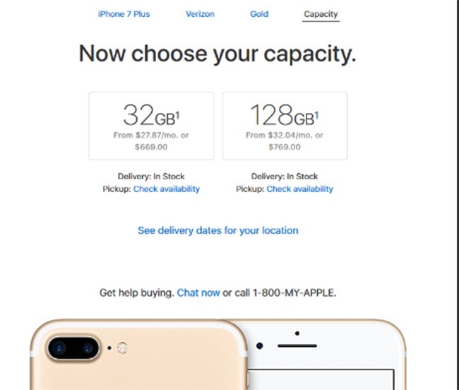 "Bắt" người dùng mua iPhone 8, Apple "kết liễu" iPhone 7 dung lượng 256 GB ảnh 1