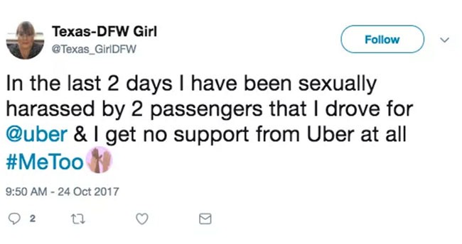 Hai hành khách nữ tố tài xế Uber xâm hại tình dục ảnh 1