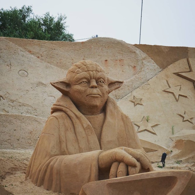 Chiêm ngưỡng 20 tác phẩm nghệ thuật công phu từ cát ảnh 11