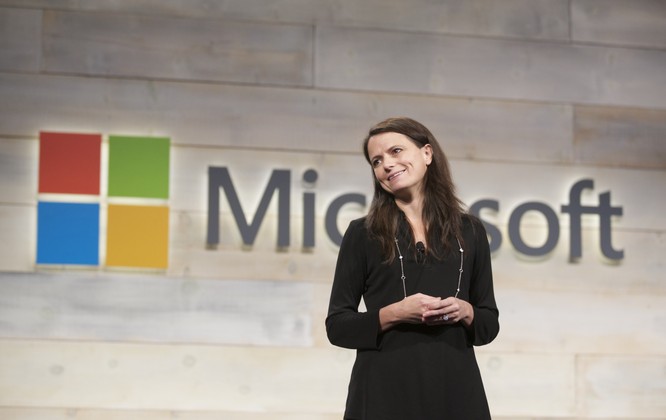Amy Hood, CFO Microsoft. Ảnh: Fortune