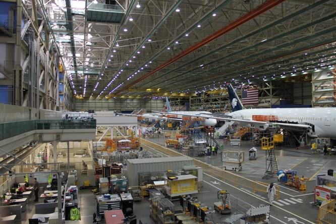 Ghé thăm nhà máy sản xuất máy bay Boeing tại Mỹ ảnh 6