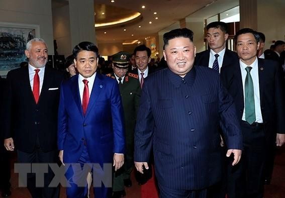 Được chào đón nồng nhiệt, Chủ tịch Triều Tiên Kim Jong-un gửi lời cảm ơn Việt Nam ảnh 4