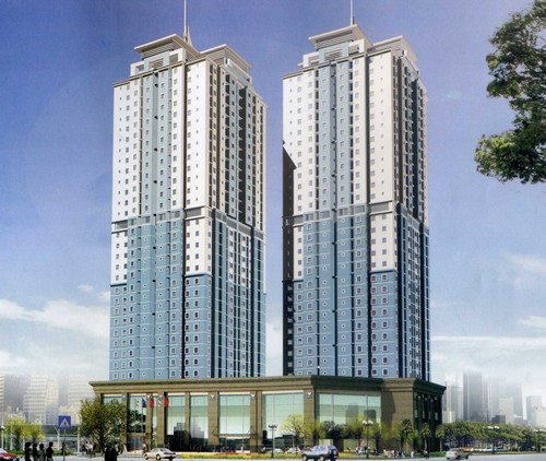 Phối cảnh dự án Khu nhà ở chung cư cao tầng tại phường Bình An, Quận 2