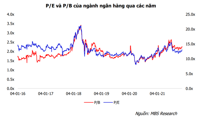 Định giá P/E của ngân hàng Việt cao gấp đôi, gấp ba Trung Quốc, Hàn Quốc ảnh 1