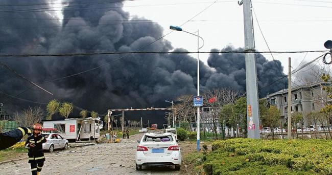 Nổ kinh hoàng nhà máy thuốc trừ sâu ở Trung Quốc: gần 800 người thương vong ảnh 4