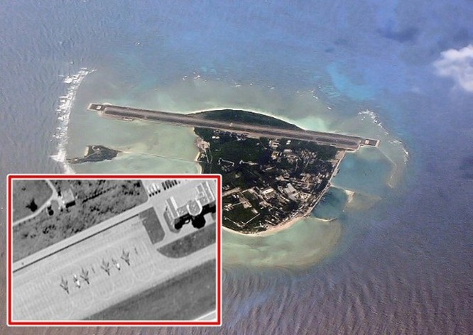 Trung Quốc đưa biên đội tàu sân bay Liêu Ninh xuống Trường Sa và bố trí 4 máy bay J-10 ở đảo Phú Lâm, Hoàng Sa ảnh 1
