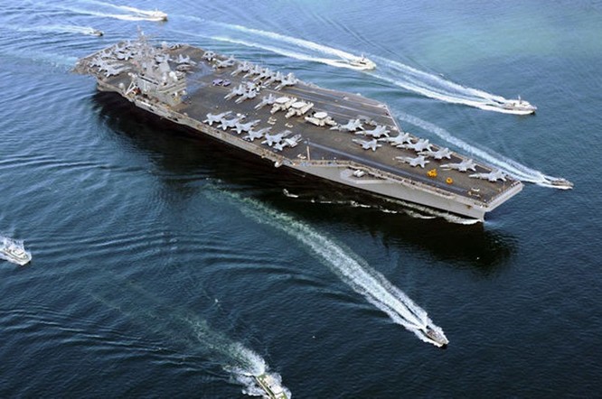 Mỹ đưa tàu sân bay USS Ronald Reagan vào Biển Đông, Trung Quốc nổi giận cho tàu bao vây? ảnh 5