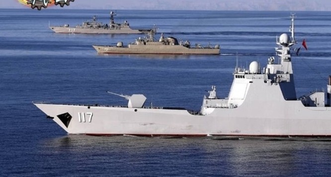 Tướng Hải quân Iran dọa tiêu diệt máy bay, tàu nước ngoài đột nhập khu vực hải quân Trung Quốc, Nga và Iran diễn tập chung ảnh 1