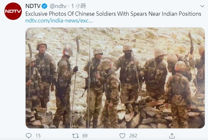 Ấn Độ đưa ảnh lính Trung Quốc sử dụng vũ khí thời trung cổ; học giả Trung Quốc hô hào chiến tranh ảnh 1