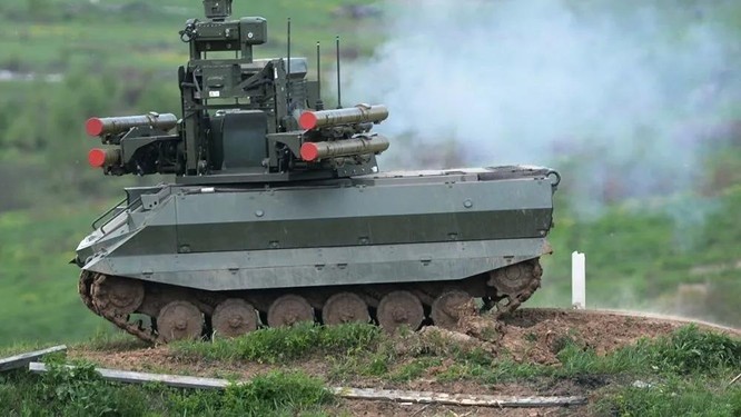 Quan hệ Ukraine – Nga căng thẳng, Nga triển khai robot chiến đấu tới biên giới chuẩn bị tham chiến ảnh 4